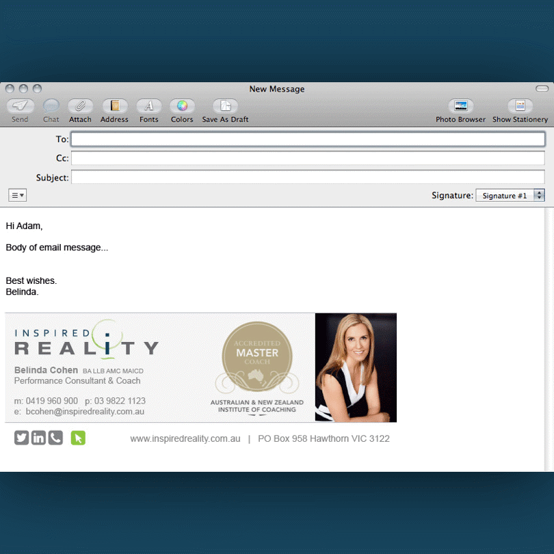 Inspired Reality Email Signature