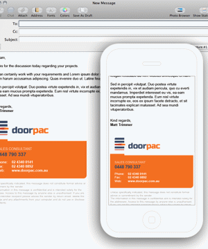 DoorPac Email Signature